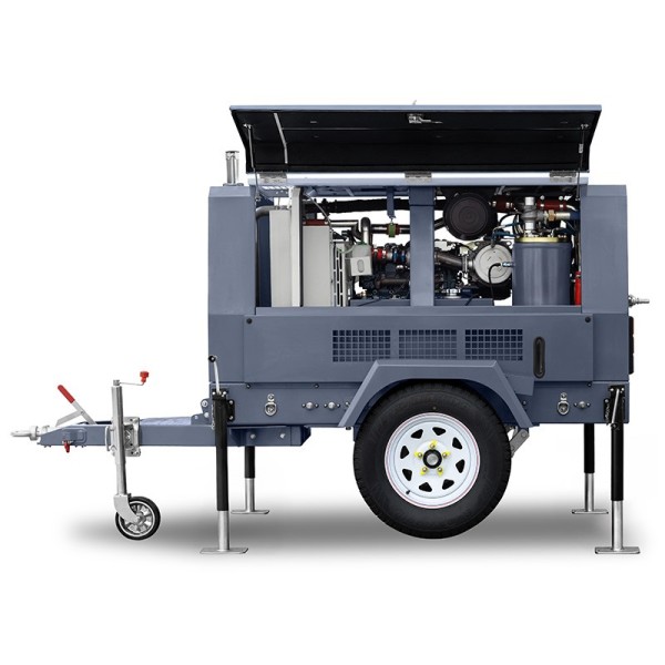 Compresor mobil 10 bar CORMAK DMS180-10 cu motor termic
