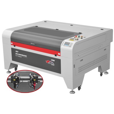 Plotter laser CO2 CORMAK LC1390ZD2 cu două capete