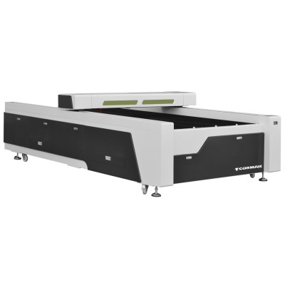 Mașină laser CO₂ CORMAK LC1530EVO 160W cu masă plană