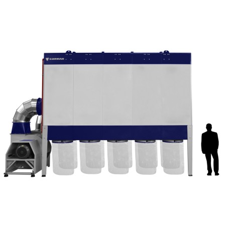 Extractor industrial CORMAK DCV47850 pentru rumeguș