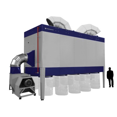 Exhaustor industrial CORMAK DC39 pentru rumeguș