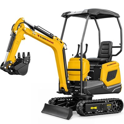 Miniexcavator pe șenile 1000 kg pentru lucrări de terasament CORMAK KL10