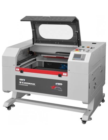 Plotter laser CO2 6040Z cu masa fagure pentru taiere precisa