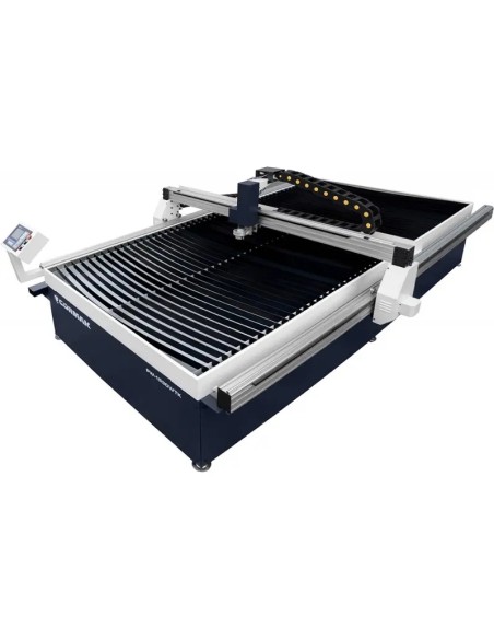 Masina CNC Plasma PW-1530 cu masa pe apa pentru taiere precisa