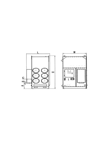 Extractor industrial de fum si praf LDC-6L