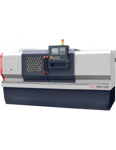 Strung CNC CKT 560x1500, structura rigida pentru precizie