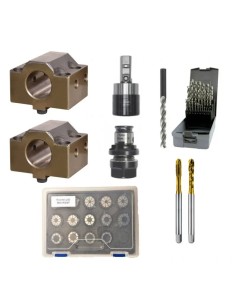 Set unelte pentru filete M6-M20, CNC prindere sigura