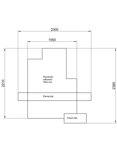 Fierastrau automat CORMAK H-350 RHA, taieri precise