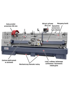 Strung universal CORMAK 660x4000 pentru prelucrare precisa 2