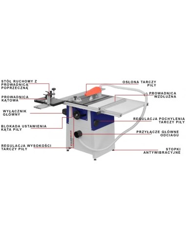 Fera de masa TS250CL  230V