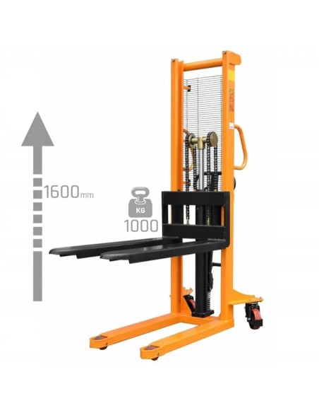 Stivuitor manual WRHS 1610 cu capacitate de 1000 kg