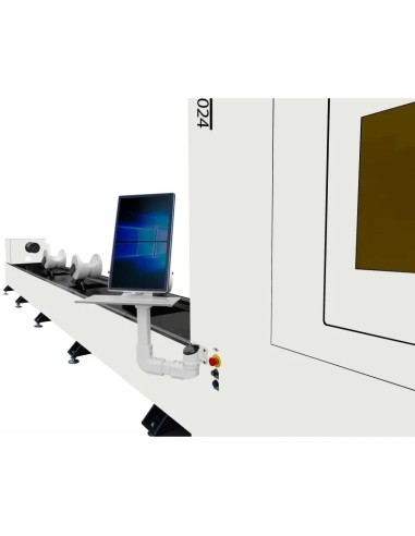 Laser FIBER CNC 3000W pentru tevi si profile metalice