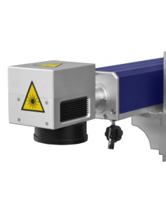 Marcator laser FIBER LF 20W, in actiune pe metal 2