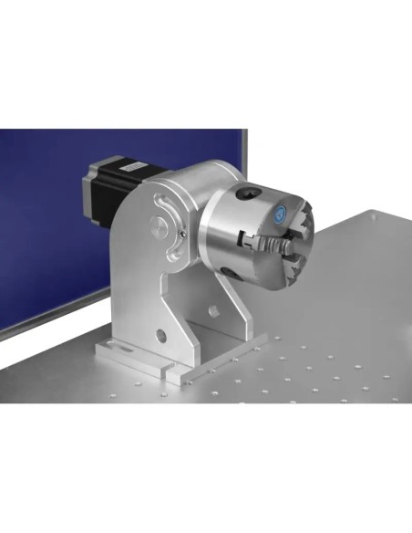 Marcator laser FIBER LF 20W, in actiune pe metal