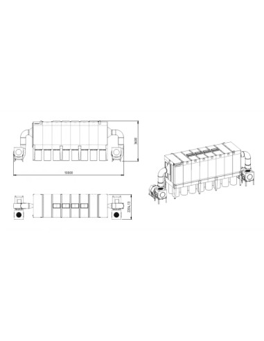 Sistem colectare aschii Vibra Motor putere 30CP