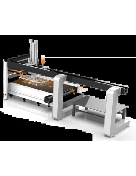 Laser FIBER FIBER LF3015MB - Taiere Eficienta