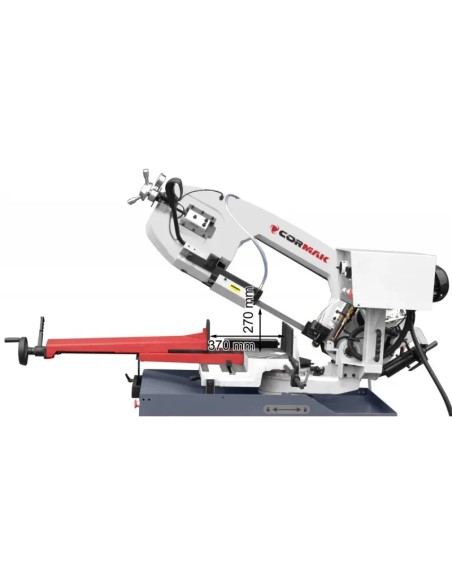 Fierastrau banda metal CORMAK BS370 - Precizie si Calitate