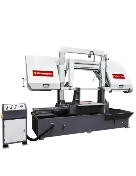 Fierastrau industrial metale CORMAK H-50/70 - Precizie Hidraulica