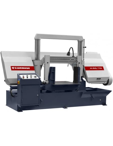 Fierastrau industrial metale CORMAK H-50/70 - Precizie Hidraulica