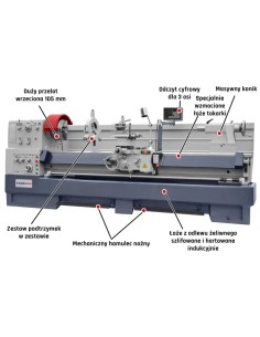 Strung universal CORMAK 660x3000 - Precizie in prelucrare 2