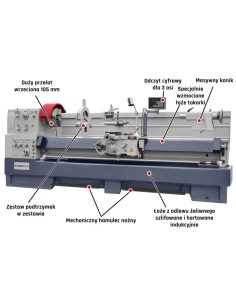 Strung universal CORMAK 660x4000 - Precizie maxima 2