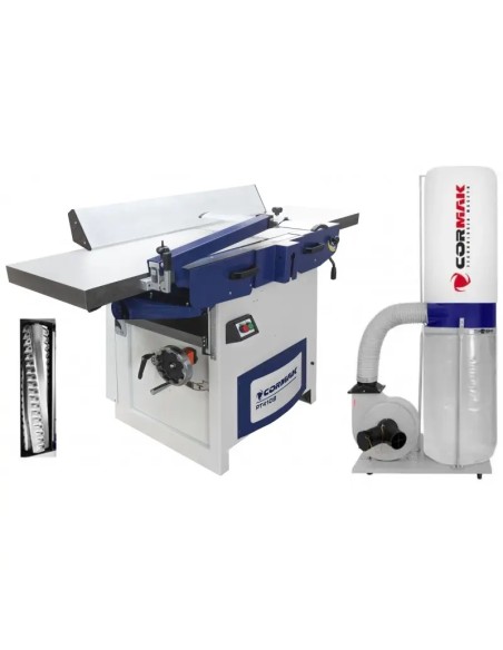 Rindea degrosare CORMAK PT410S cu ax spiral