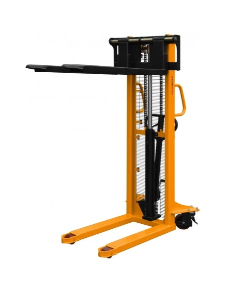 Stivuitor manual 1500kg, reglabil, inaltime 1600mm