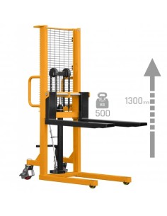 Transpalet CORMAK P513 500kg Ridicare 1300mm Siguranta