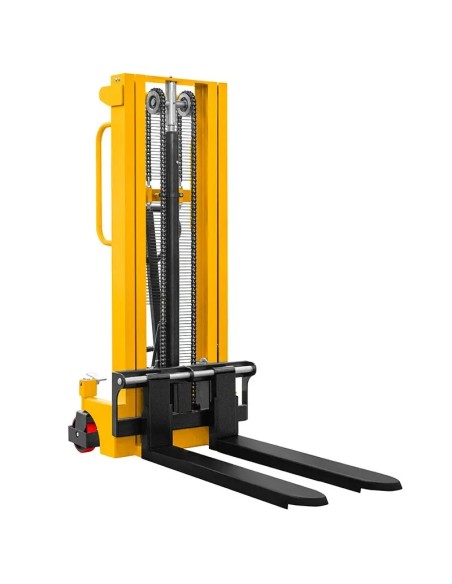 Stivuitor manual 1000 kg cu furci reglabile eficient