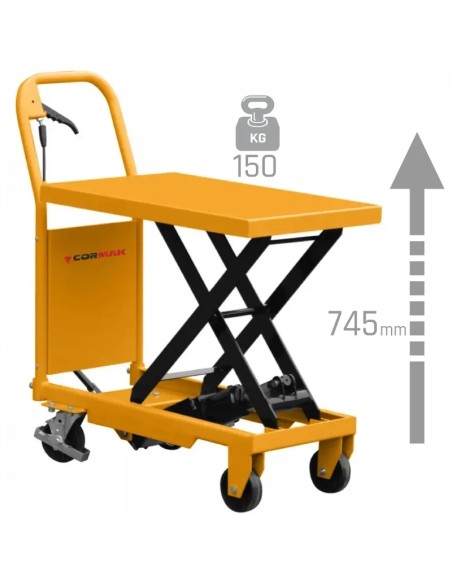 Platforma de ridicare TA15B 150kg, ridicare 745mm