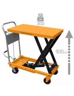 Platforma cu Roti TA30 - 300kg, Ridicare 900mm