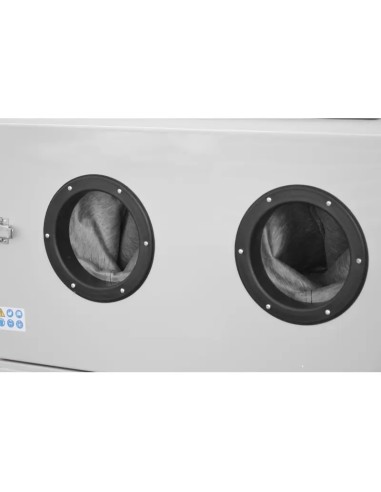 Masina sablat cabina 350L - Fara praf, compacta