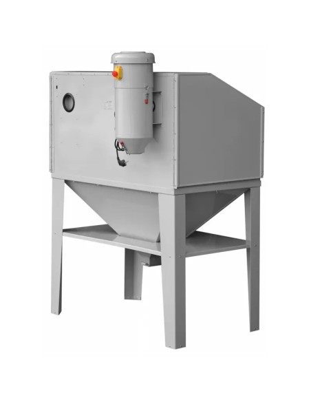 Masina sablat cabina 350L - Fara praf, compacta