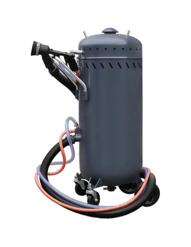 Masina de sablat 105L cu aspirator integrat