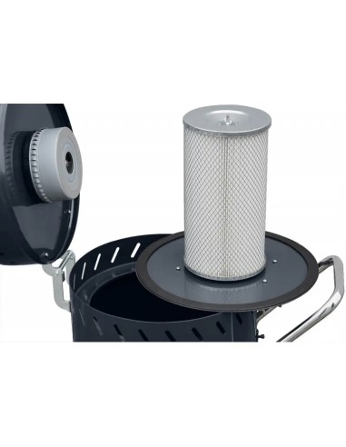 Masina de sablat 105L cu aspirator integrat