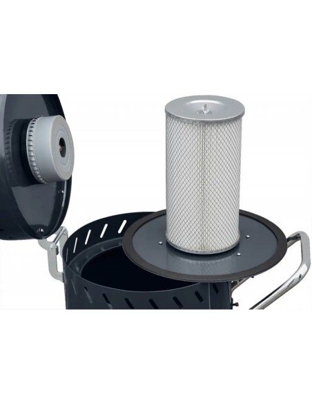 Masina de sablat 105L cu aspirator integrat