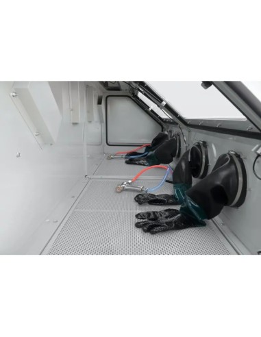 Cabina sablare 880L, eficienta duala extractie