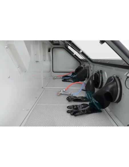 Cabina sablare 880L, eficienta duala extractie