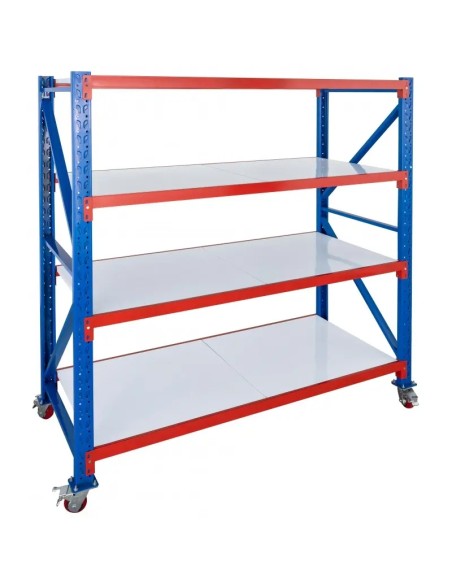 Raft depozitare mobil 1900x800x2200mm capacitate 1000kg