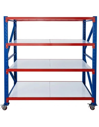 Raft depozitare mobil 1900x800x2200mm capacitate 1000kg