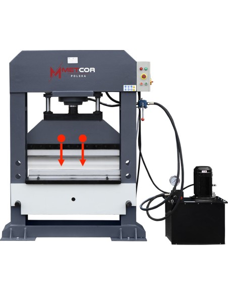 Presa Hidraulica HPP-1010 - 100 Tone, Precizie CE