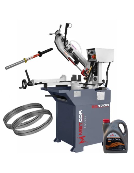 Fierastrau cu banda BS170G METCOR - Precizie si Viteza