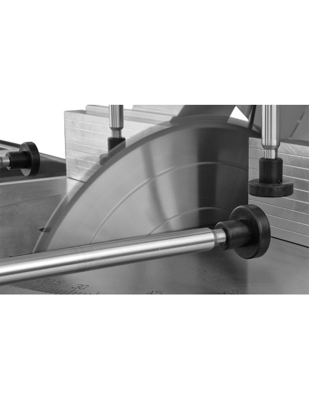 Masina taiat discuri aluminiu QCS400A cu precizie