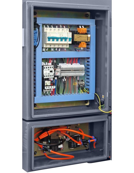 Masina taiat discuri aluminiu QCS400A cu precizie