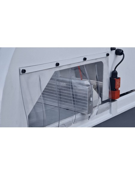 Masina taiat discuri aluminiu QCS400A cu precizie