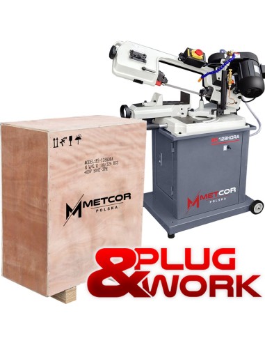 Fierastrau cu Banda METCOR BS128HDRA 400V