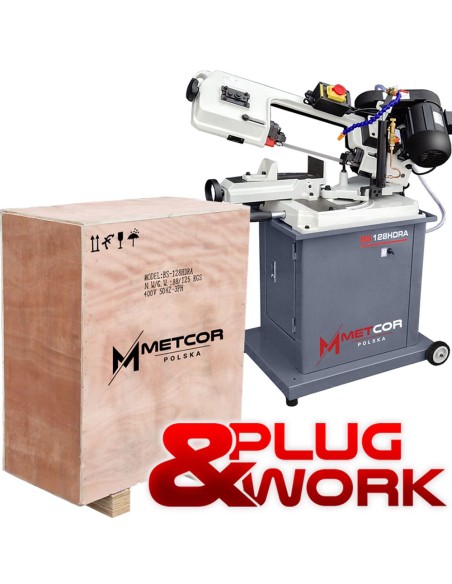 Fierastrau cu Banda METCOR BS128HDRA 400V