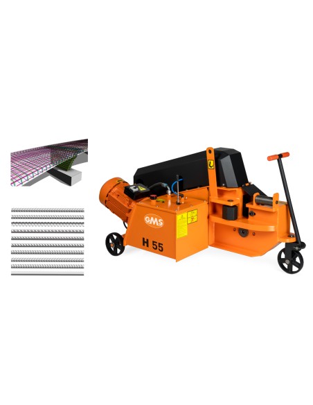 Foarfece hidraulic GMS H55, eficienta energetica