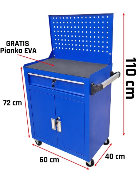 Carucior atelier SP-002 manevrare usoara si siguranta