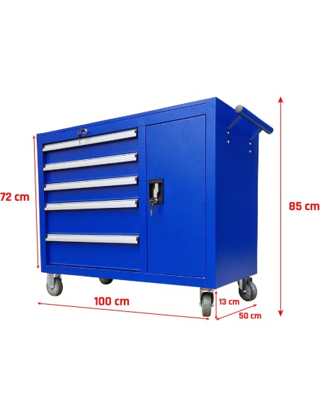 Carucior atelier profesional SP-003 cu sertare sigure
